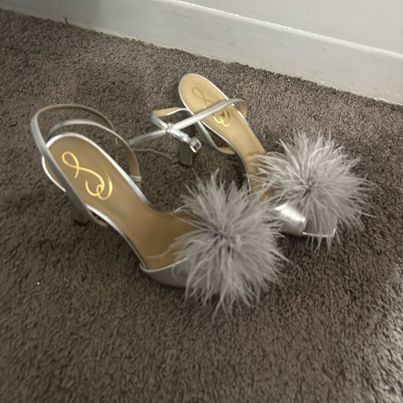 Sam Edelman Leon silver sandal - Picture 3 of 5